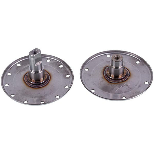 Drum flange ( Support) for Vertical Washing Machine Compatible with Electrolux, Zanussi (2pcs, stainless steel)