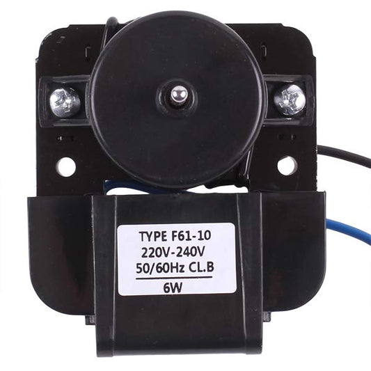 Refrigerator Fan Motor 6W + Blade Compatible with Whirlpool 481936170011