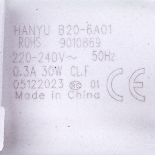 Recirculation Pump for Washing Machine Compatible with Electrolux 4055250551 Hanyu 30 W B20-6A01 0.3 A (separate rear contacts)