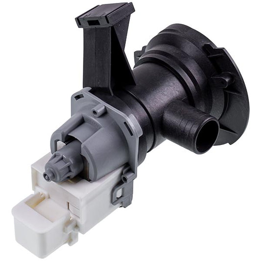 Pump (Drain Pump) for Washing Machine Compatible with Whirlpool 481073071153 (assembled) 30 W T2107 (paired rear contacts;with 3 latches)