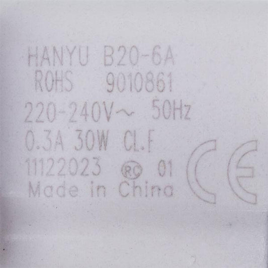 Pump (Drain Pump) for Washing Machine Compatible with Electrolux 4055250551 Hanyu 30 W B20-6A (separate rear contacts; with 3 latches)