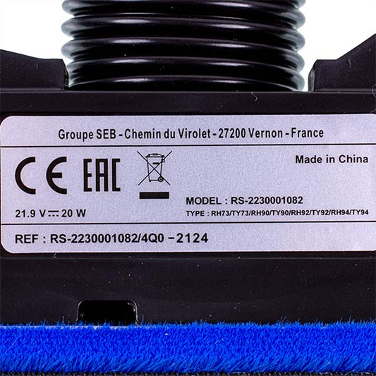 Rowenta Cordless Vacuum Cleaner Turbo Brush RS-2230001082