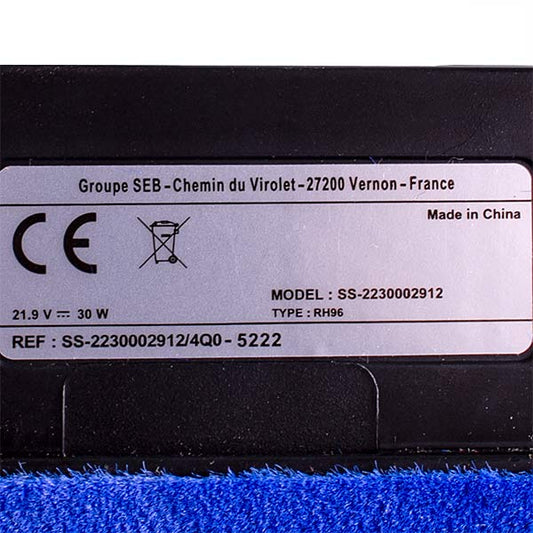 Rowenta SS-2230002912 Cordless Vacuum Cleaner Turbo Brush