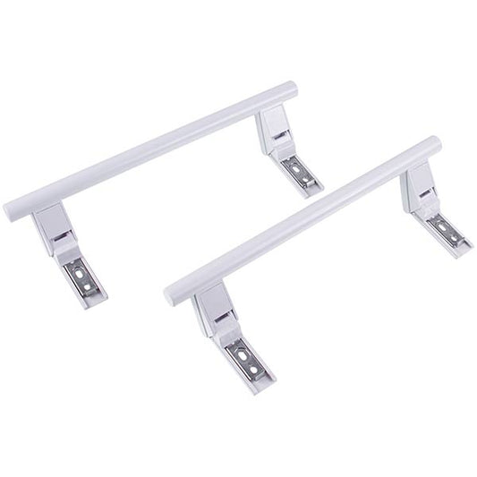 Refrigerator Upper/Lower Door Handle Kit Compatible with Liebherr 9086742