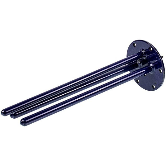 Flange for dry heaters for Water Heater Hi-Therm \ TESY 205609 1600W D outer=126mm L=360mm