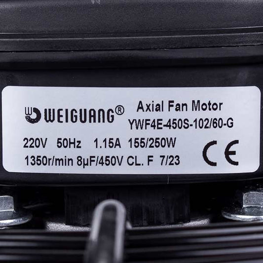 Axial Fan Weiguang YWF4E-450S-102/60-G 220V 1350rpm 4620 m3/h
