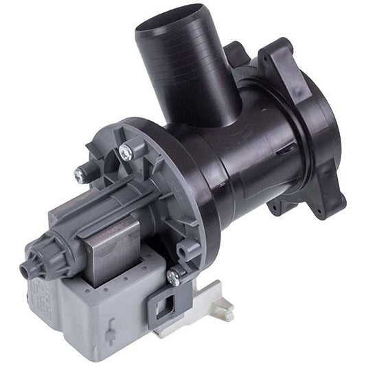 Pump (Drain Pump) for Washing Machine Compatible with Whirlpool 480111100786 HANYU (assembled) 30 W B25-6A (paired front contacts)
