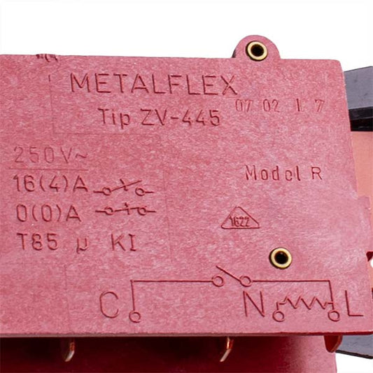 Door Lock ZV-445 for Washing Machine Compatible with Gorenje 337596 Italflex