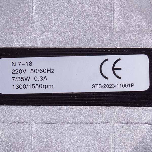 Blower Motor YJF7-18 7W 220V