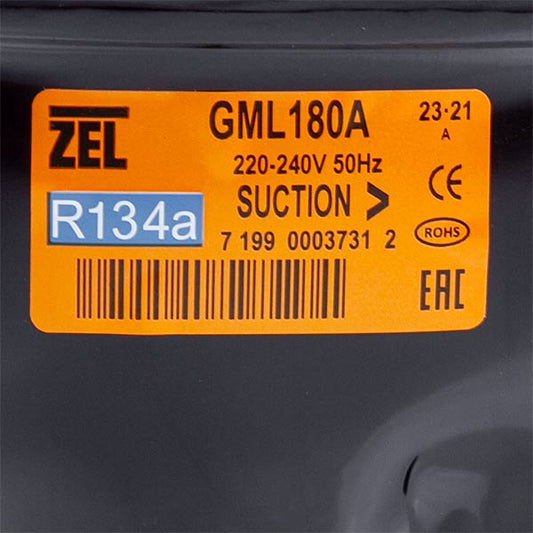 Compressor Zanussi ZEL GML180A R134a 178W