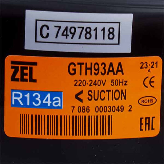 Compressor Zanussi ZEL GTH93AA R134a 260W
