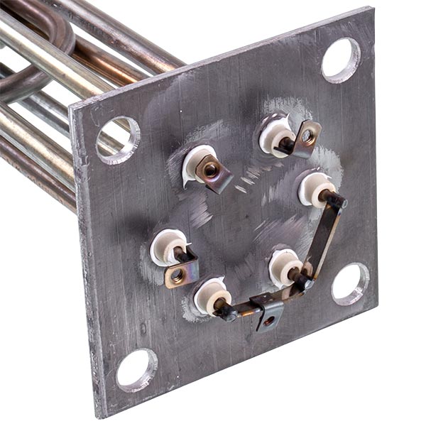 Electric Boiler Block of Heating Elements 15kW 220V L=325mm flange 100x100mm