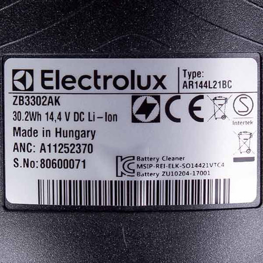 AEG 140112523174 Cordless Vacuum Cleaner Main body