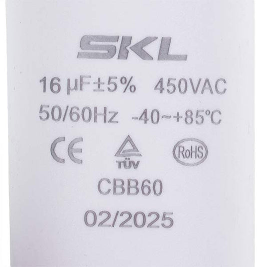 SKL CAP524UN Washing Machine Starting Capacitor