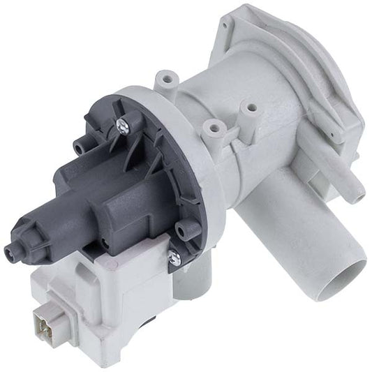 Pump (Drain Pump) for Washing Machine Compatible with Bosch 00144487 (assembled) 40 W B15-6AZ (paired rear contacts; for 3 self-tapping screws)