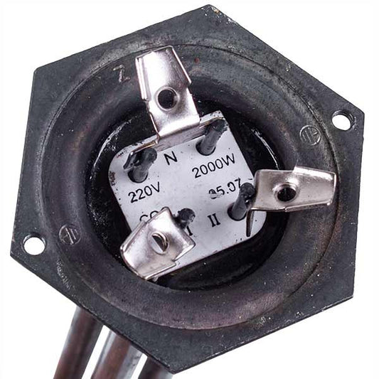 Heating Element for Oil Heater 2000W L=350mm D thread=1 1/4''