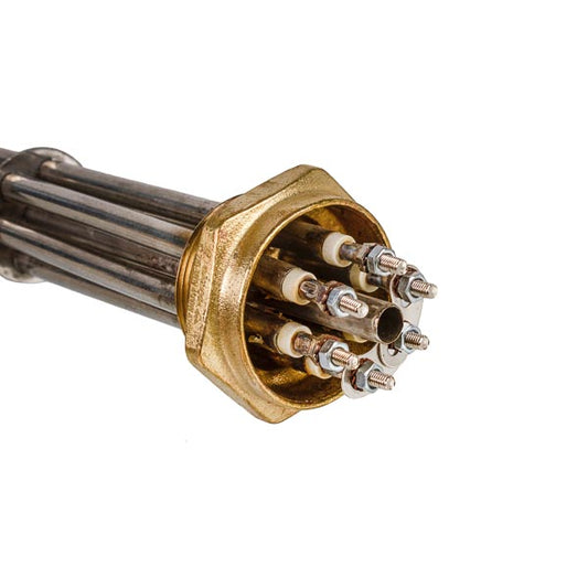 Electric Boiler Block of Heating Elements 4,5kW 220-380V L=290mm nut 1 1/2" Balcik