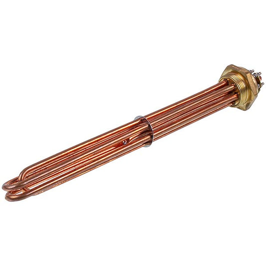 Electric Boiler Block of Heating Elements 9kW 220V L=370mm nut 1 1/2" (48mm) SANAL