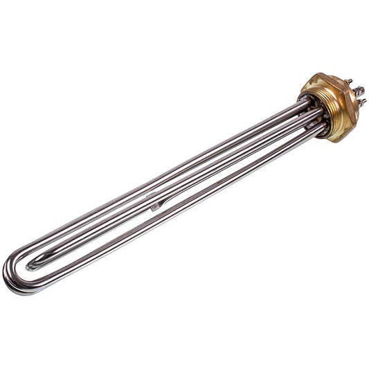 Electric Boiler Heating Elements Block 9kW 220-380V L=325mm nut 1 1/2" (48mm)