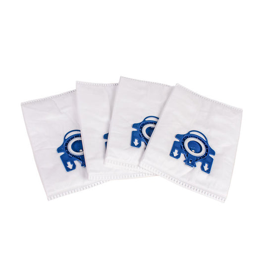 Dust Bag Set HyClean 3D GN (12pcs) + Filters (4pcs) for Vacuum Cleaner Compatible with Miele 41996572D