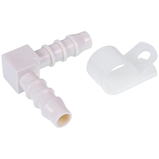Electrolux 1251225031 Tumbler Dryer Drain Hose with holder and adapter