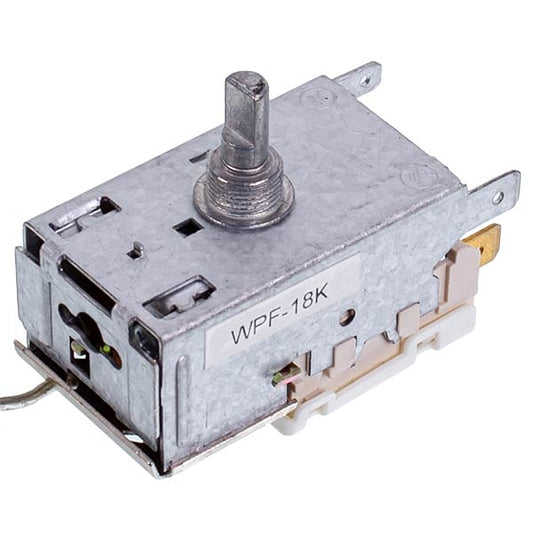 Universal KPF-18K Refrigerator Capillary Thermostat 80cm (-18°C to 0°C)