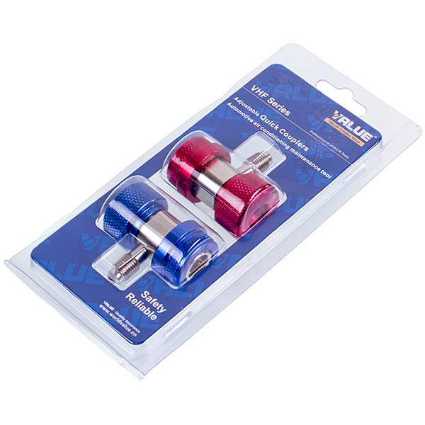 Filling Couplings Set (low + high pressure) VALUE VHF-SA VHF-A quick release (1/4'' SAE)