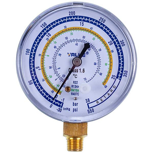 Low pressure gauge CBL VALUE (D =68mm, R22 R134 R410 R407)