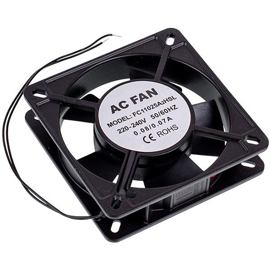 Square Fan 110x110x25mm 0,08A