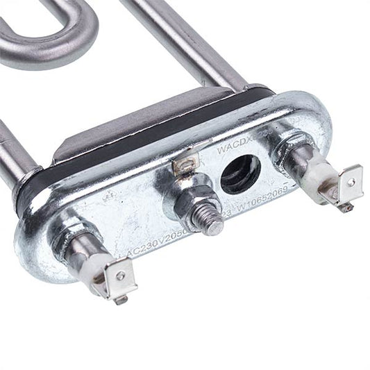 Heating Element for Washing Machine Compatible with Whirlpool 481010496465 TPO 240-SG-2050 Kawai L=240 mm 2050 W