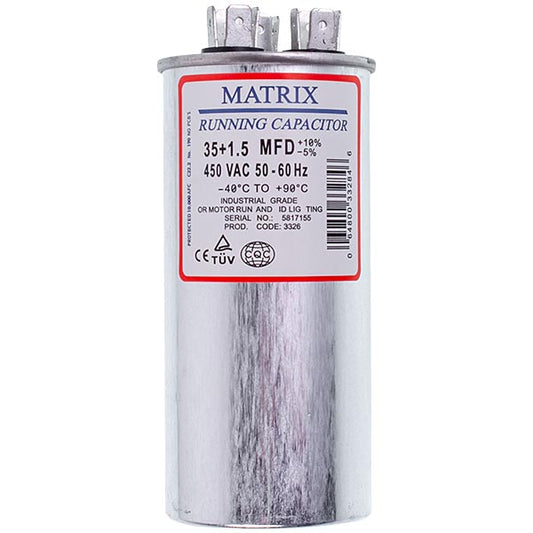 Capacitor 35+1,5uF 450V CBB65