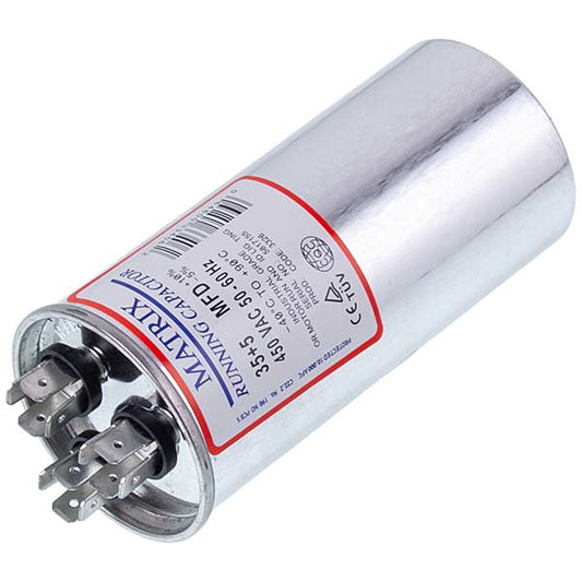 Capacitor 35+5uF 450V CBB65