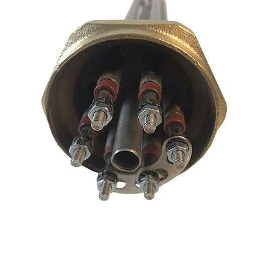 Electric Boiler Block of Heating Elements 6kW 380V L=330mm nut 2'' SINAN