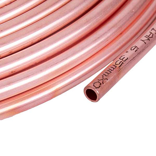 Copper Pipe 1/4" 0,76mm (sales in multiples of 5m)