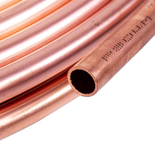 Copper Pipe 3/8" (sales in multiples of 5m)