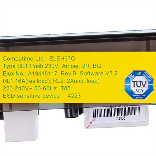 Oven Timer Electrolux 140194181123