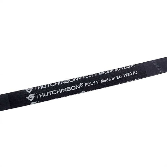 Washing Machine Drive Belt Whirlpool 481935810051 Hutchinson 1280J5 PJ black