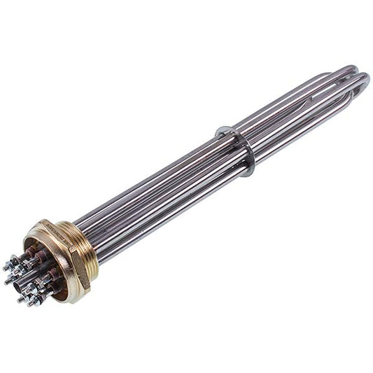 Electric Boiler Block of Heating Elements 3kW 220-380V L=290mm nut 1 1/2" Koolwen