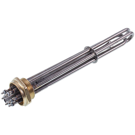 Electric Boiler Block Heating Elements 4,5kW 220-380V L=290mm nut 1 1/2" Koolwen