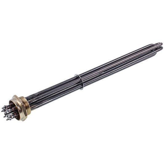 Electric Boiler Block of Heating Elements 12kW 220-380V L=435mm nut 1 1/2" Koolwen