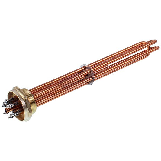 Electric Boiler Block of Heating Elements 10 kW 220-380 V L=385 mm nut 2'' Koolwen