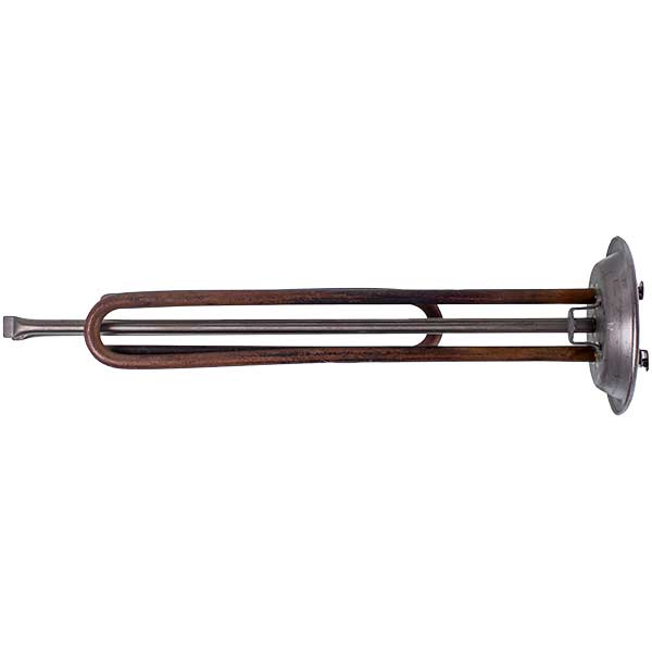 Water Heater Element Thermex 1500+1000W (copper) L=300mm flange 92mm (for the anode M6)