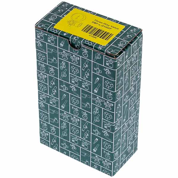 Manometric manifold 1-valve DBF-L-01HGF (R-22 R-410A R-134A R-404A) high pressure (1/4''-1/4'' SAE)