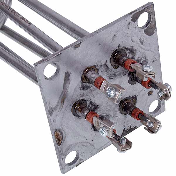 Electric Boiler Block of Heating Elements 15kW 220V/380V L=475mm flange 100x100mm