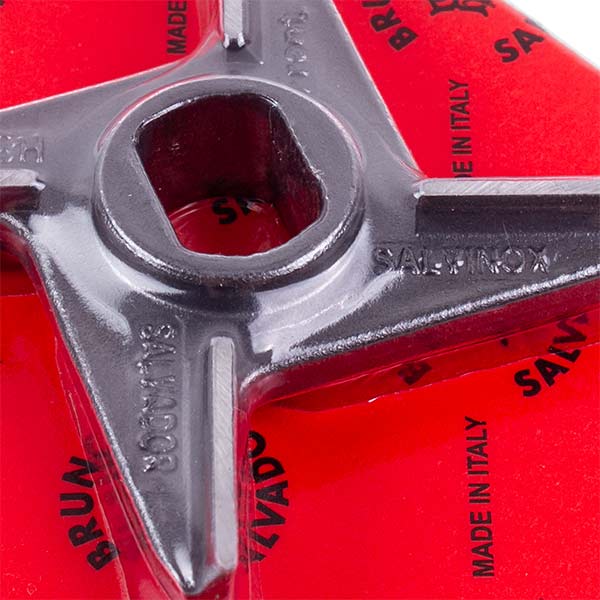 Meat Grinder Double-sided Knife Unger H82 (4 JET) Lame Italia 100176 D=74mm s=14mm Hole=17x13mm