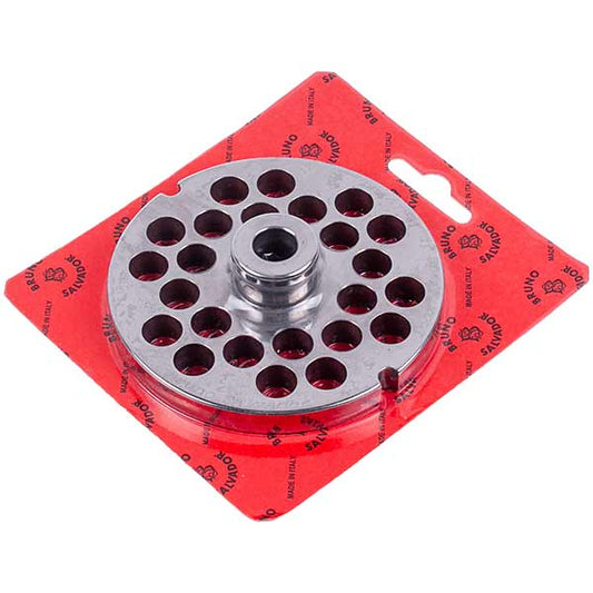 Meat Grinder Grid Lame Italia 100345 12mm D=100mm (with center and 2 slots) Enterpise 32 (PF3212CM)