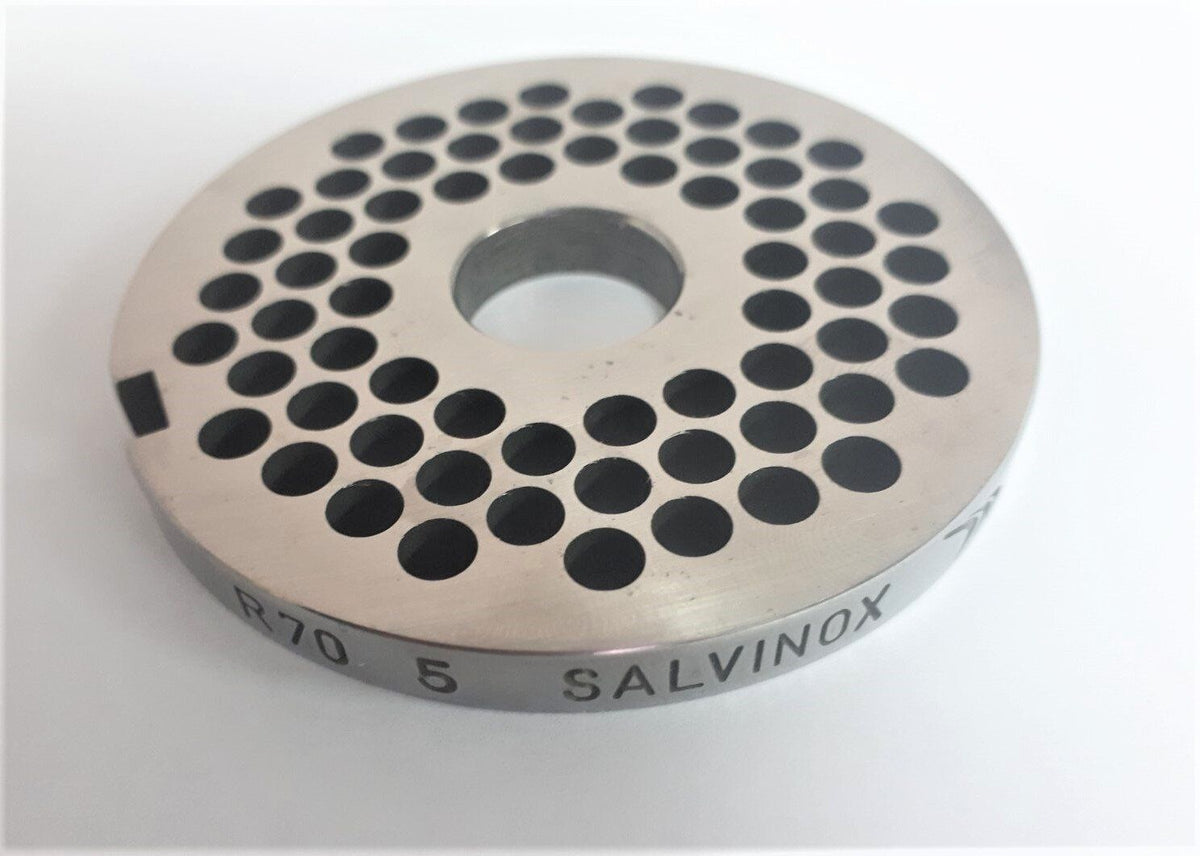 Meat Grinder Grid Lame Italia 100590 5мм D=69,6мм (with a slot) Unger R70 (PRF5)