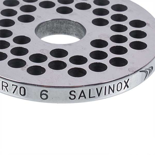 Meat Grinder Grid Lame Italia 100600 6mm D=69,6mm (with a slot) Unger R70 (PRF6)