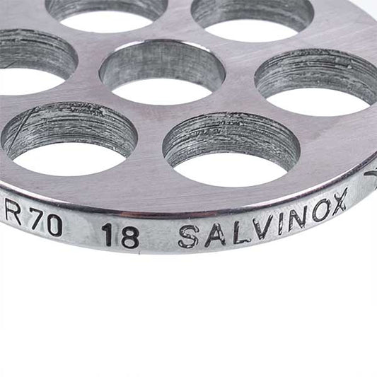 Meat Grinder Grid Lame Italia 100650 18мм D=69,6мм (with a slot) Unger R70