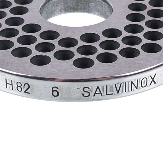 Meat Grinder Grid Lame Italia 100730 6mm D=81,6mm (with a slot) Unger H82 (PRH6)